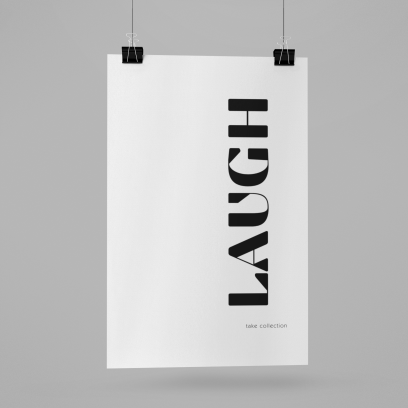Art Print – LAUGH